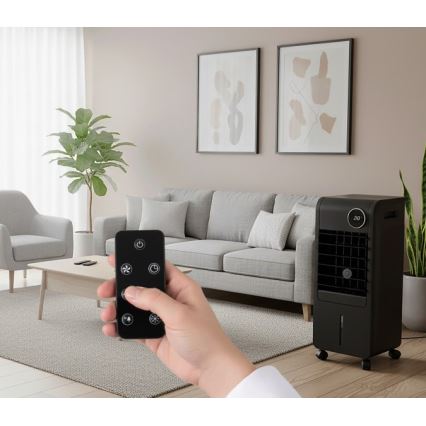 Rafraîchisseur d'air portable VIENTO COOL-R 65W/230V noir + télécommande