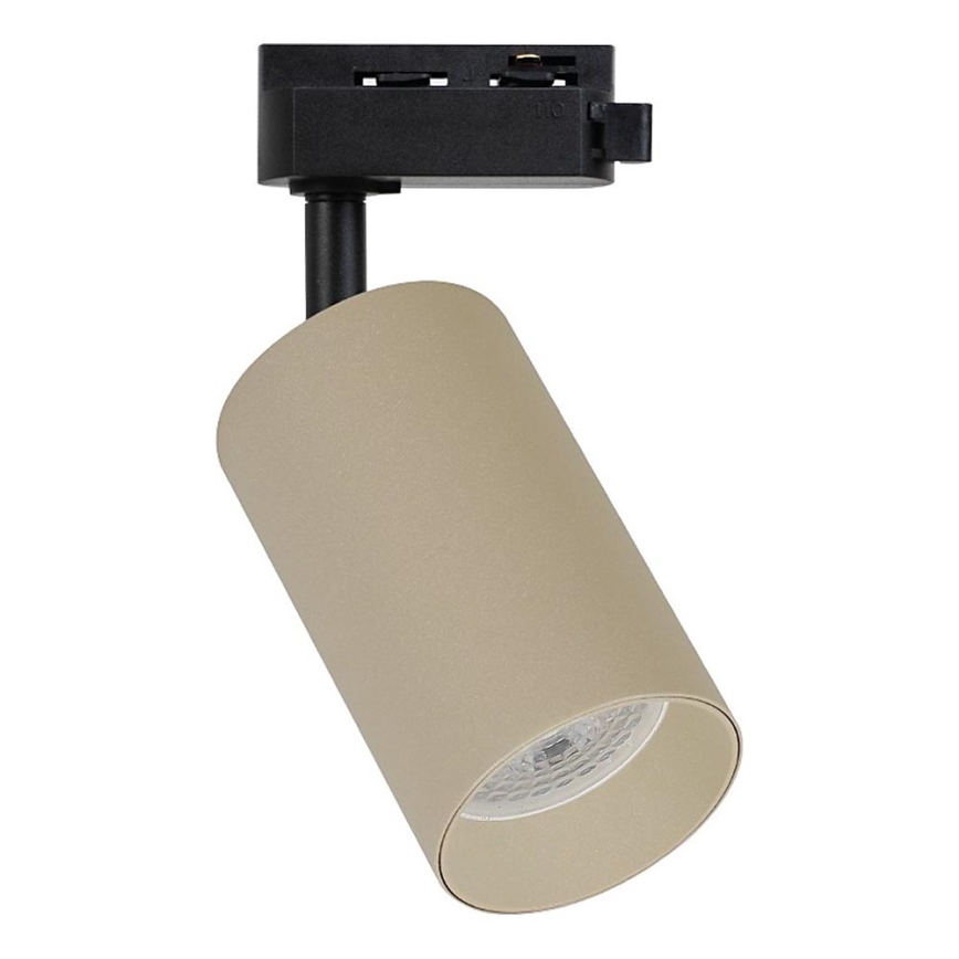 Railspot voor 1-fase railsysteem PIPE 1xGU10/10W/230V beige