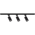 Railspot voor het TIGER railsysteem 3xGU10/10W/230V, zwart