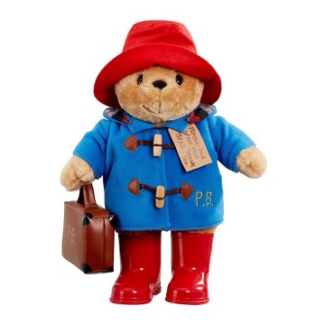 Rainbow - Ours Paddington avec chaussures et mallette