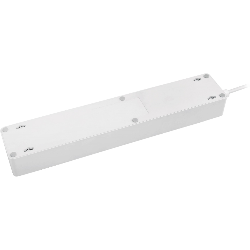 Rallonge avec interrupteur 1,8 m + 4xUSB/Wi-Fi Tuya SCHUKO