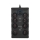 Rallonge avec interrupteur et protection contre les surtensions 8Z Type E + 1xUSB-A + 1xUSB-C 2m noir