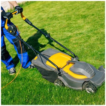 Rallonge électrique LINEA G 1 prise 15 m orange