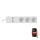 Rallonge SMART avec interrupteur 1,5m + 2xUSB/Wi-Fi Tuya SCHUKO