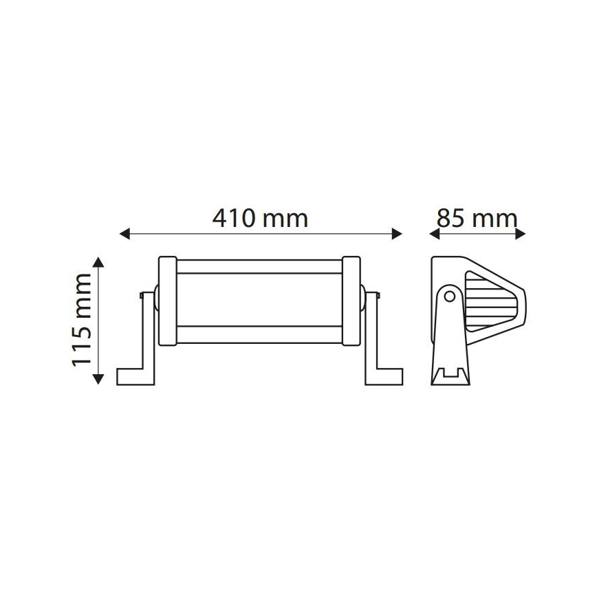 Rampe d'éclairage LED pour voiture EPISTAR LED/72W/10-30V IP67 6000K