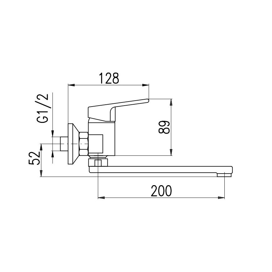 RAV Slezák CO101.5/23Z - Mitigeur pour lavabo COLORADO cm doré brillant