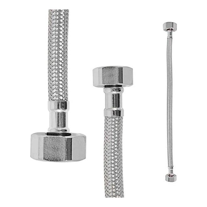 RAV Slezák IF0135.0 - Flexibele verbindingsslang FLEXI 10 cm glanzend chroom