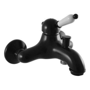 RAV Slezák L554.5CMAT - Mitigeur de baignoire LABE RETRO 13,7 cm noir mat