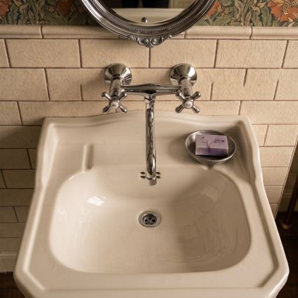 RAV Slezák MK101.5/21 - mitigeur évier/lavabo MORAVA RETRO, finition chrome brillant