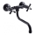 RAV Slezák MK101.5/21CMAT - Mitigeur évier/lavabo MORAVA RETRO noir mat