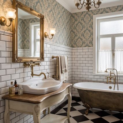 RAV Slezák MK101.5/29SM - Mitigeur évier/lavabo MORAVA RETRO 16,3 cm laiton vieilli