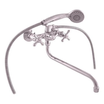 RAV Slezák MK153.5/1 - Ensemble de baignoire avec mitigeur MORAVA, chrome brillant