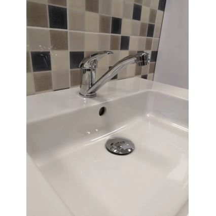 RAV Slezák SA015.0 - Wastafelkraan SAZAVA 11,8 cm glanzend chroom