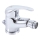 RAV Slezák SA045.0 - Mitigeur pour bidet + bonde SAZAVA 11,5 cm chrome brillant