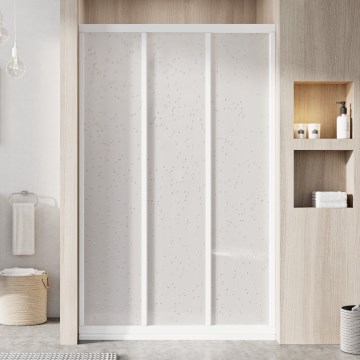Ravak 00VG01R211 - Porte de douche à 3 panneaux SUPERNOVA 120x198 cm blanche