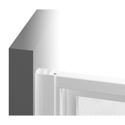 Ravak 15V701R2Z1 - Porte de douche SUPERNOVA 90x198 cm blanche
