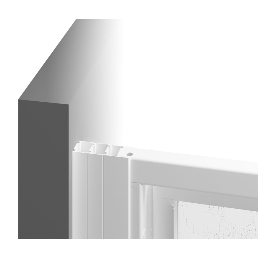 Ravak 940701R211 - Paroi de douche fixe SUPERNOVA 90 x 198 cm blanche