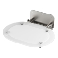 Ravak B8F0000029 - Siège de douche rabattable OVO en inox