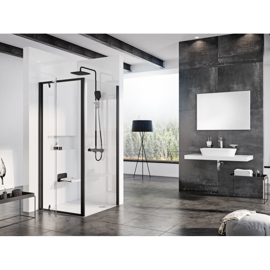 Ravak B8F0000060 - Opklapbaar douchezitje OVO zwart