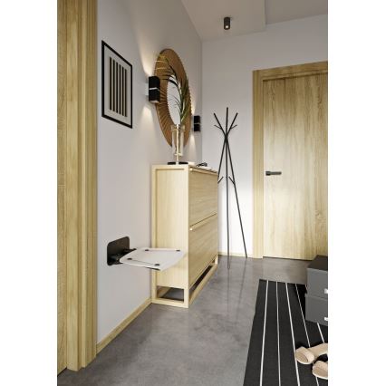 Ravak B8F0000060 - Opklapbaar douchezitje OVO zwart