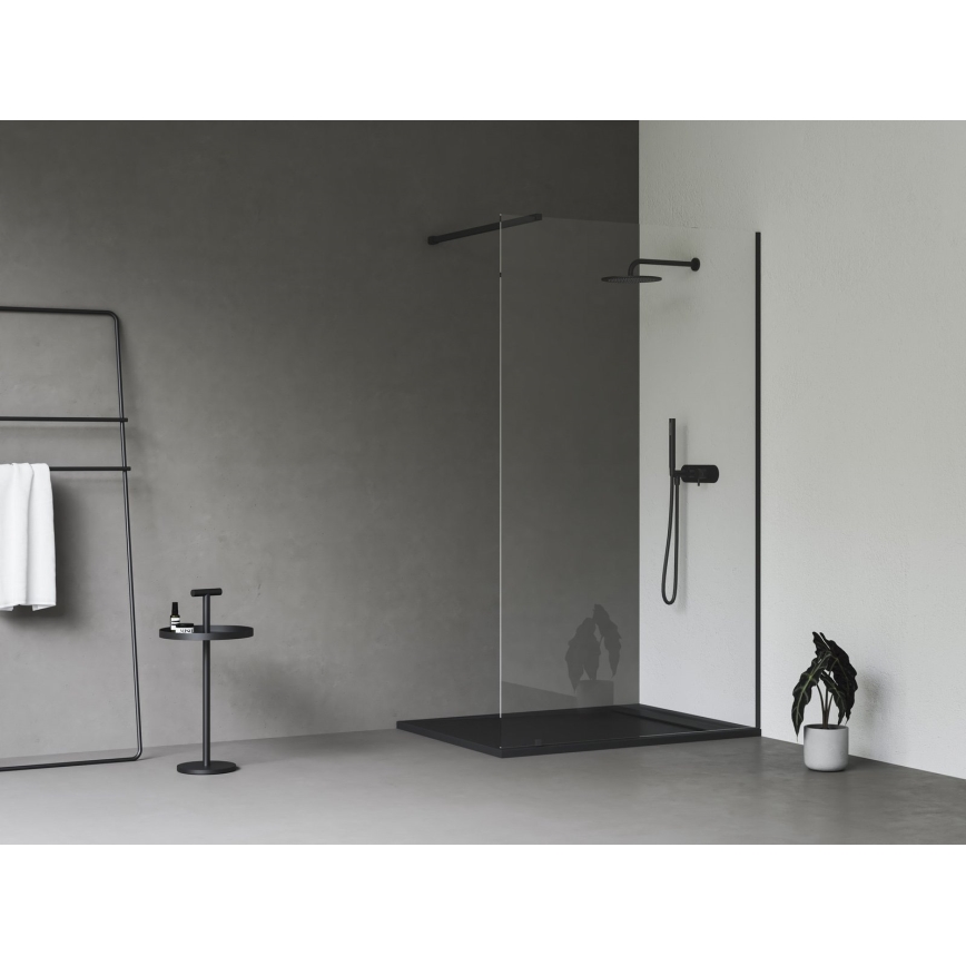 Ravak GW9WA030SZ1 - Cabine de douche WALK-IN 100 x 200 cm noire