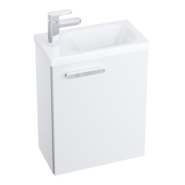 Ravak X000000538 - Meuble sous-vasque CHROME 40x50 cm blanc