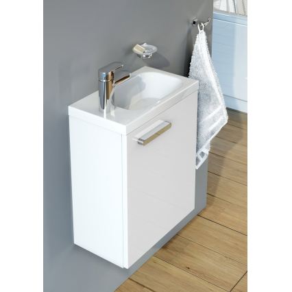Ravak X000000538 - Meuble sous-vasque CHROME 40x50 cm blanc