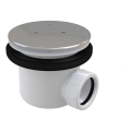 Ravak X01309 - Siphon pour receveur Ø 11,6 cm, chromé brillant