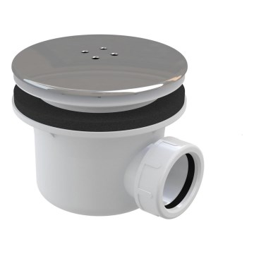 Ravak X01314 - Sifon voor douchebak Ø 11,6 cm, glanzend chroom