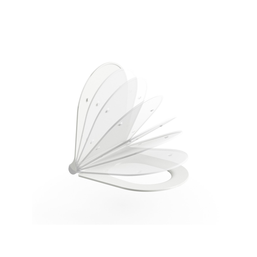 Ravak X01535 - Wandcloset zonder spoelrand UNI keramiek/wit