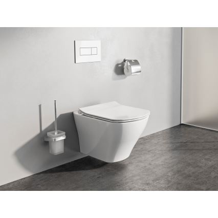 Ravak X01671 - WC suspendu sans rebord CLASSIC céramique/blanc