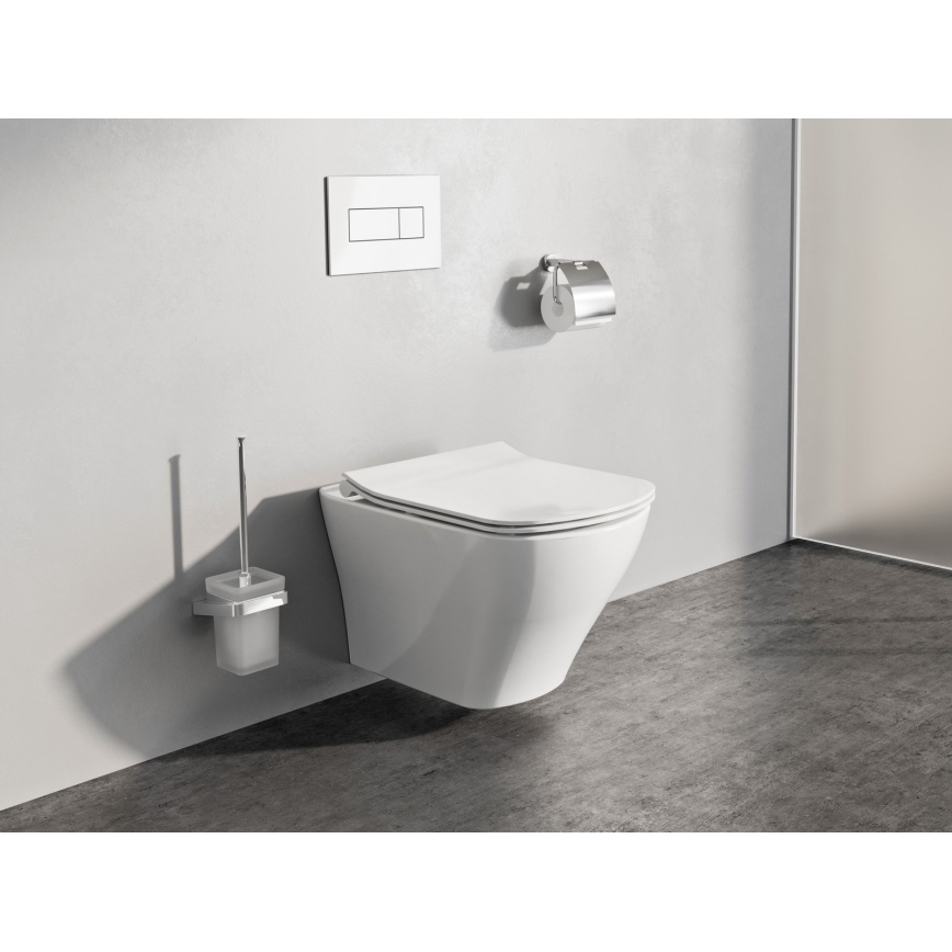 Ravak X01671 - WC suspendu sans rebord CLASSIC céramique/blanc