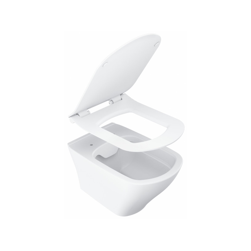 Ravak X01671 - WC suspendu sans rebord CLASSIC céramique/blanc