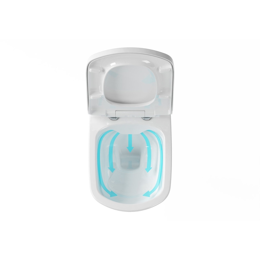 Ravak X01672 - WC-bril SoftClose CLASSIC wit