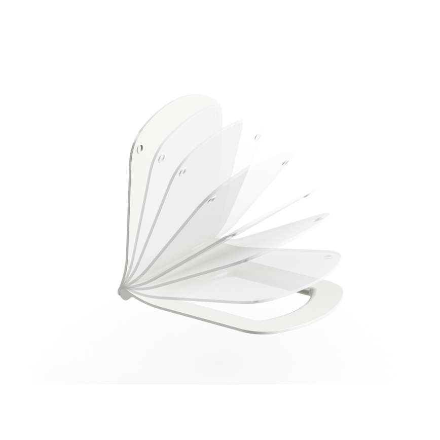 Ravak X01673 - SoftClose CLASSIC SLIM toiletbril, wit