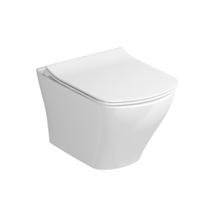Ravak X01673 - SoftClose CLASSIC SLIM toiletbril, wit