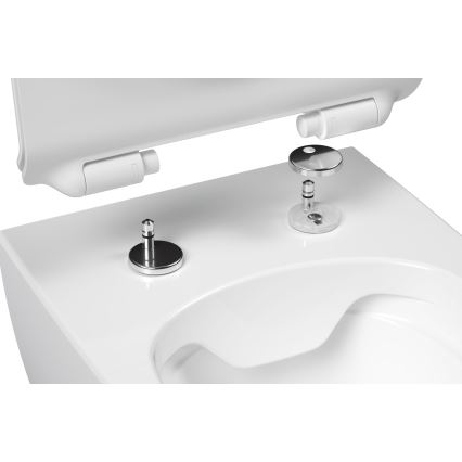 Ravak X01860 - Wandcloset Rimless VITA keramiek/wit