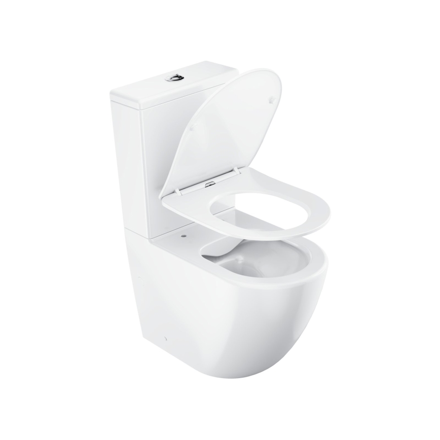 Ravak X01870 - Rimless WC-combinatie met SoftClose-zitting OPTIMA, keramiek/wit