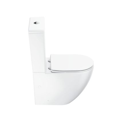 Ravak X01870 - Rimless WC-combinatie met SoftClose-zitting OPTIMA, keramiek/wit