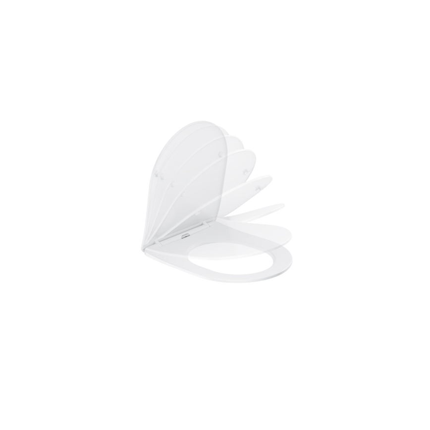 Ravak X01872 - WC-combinatie Rimless met SoftClose-toiletbril ELEGANT keramiek/wit