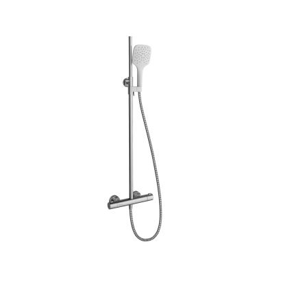 Ravak X070099 - Ensemble de douche avec mitigeur thermostatique TERMO, finition chrome brillant