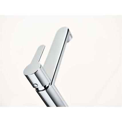 Ravak X070114 - Wastafelkraan PURI 32,2 cm glanzend chroom