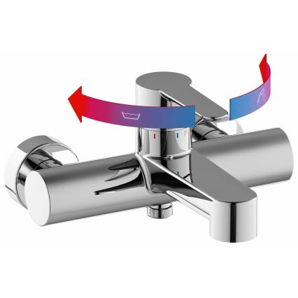 Ravak X070115 - Badkraan PURI, hoogglans chroom