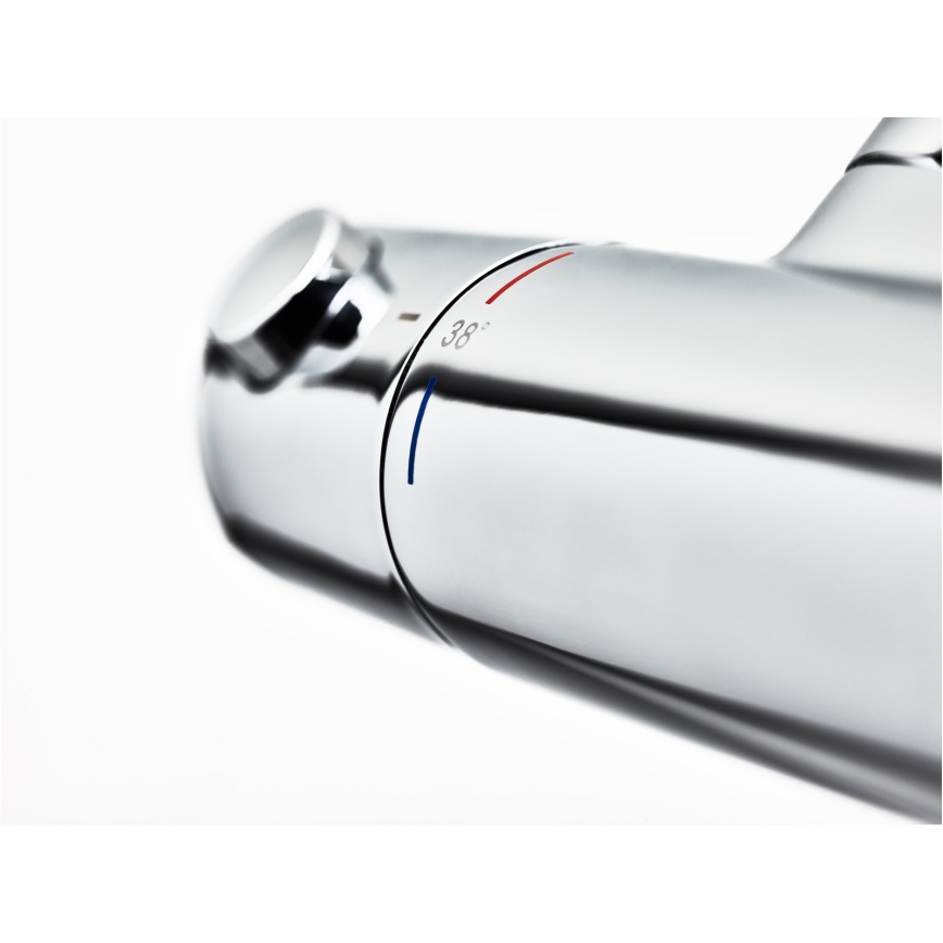 Ravak X070116 - Thermostatische douchemengkraan PURI glanzend chroom