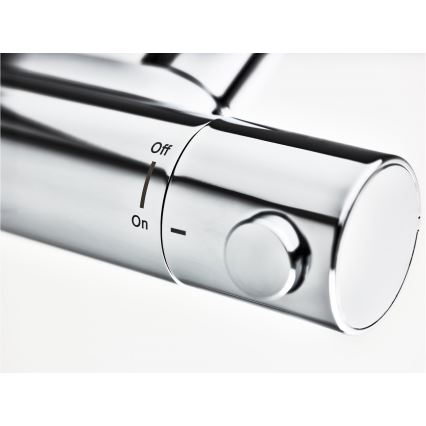 Ravak X070116 - Thermostatische douchemengkraan PURI glanzend chroom