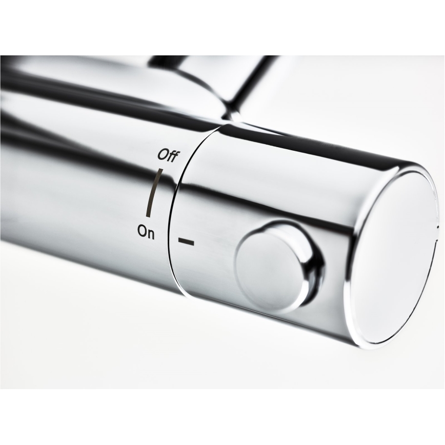 Ravak X070116 - Thermostatische douchemengkraan PURI glanzend chroom