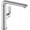 Ravak X070125 - Wastafel-/gootsteenkraan FLAT 26,2 cm glanzend chroom