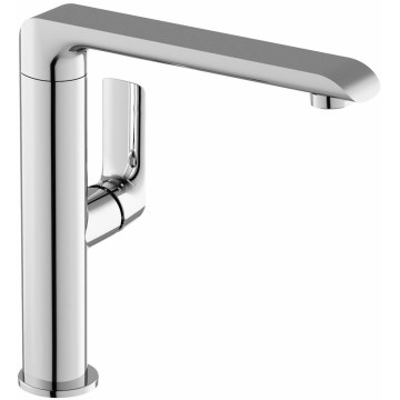 Ravak X070125 - Wastafel-/gootsteenkraan FLAT 26,2 cm glanzend chroom