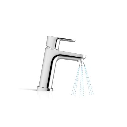 Ravak X070129 - Wastafelmengkraan FREE 17,1 cm glanzend chroom