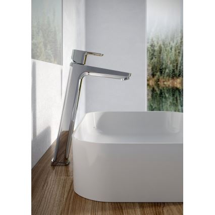 Ravak X070130 - Mitigeur pour lavabo FREE 33,4 cm chromé brillant